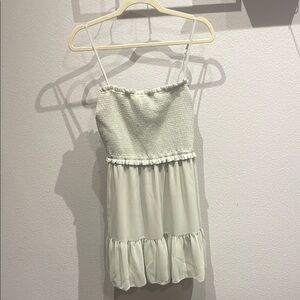 Aritzia - Wilfred Tempest Mini Dress size M sage green